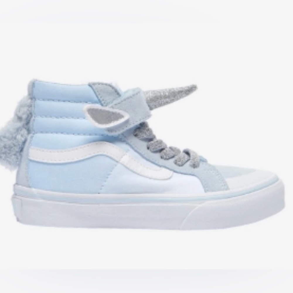 Vans Kids SK8-Hi Elastic High-Top Unicorn Sneakers  Size 2.5